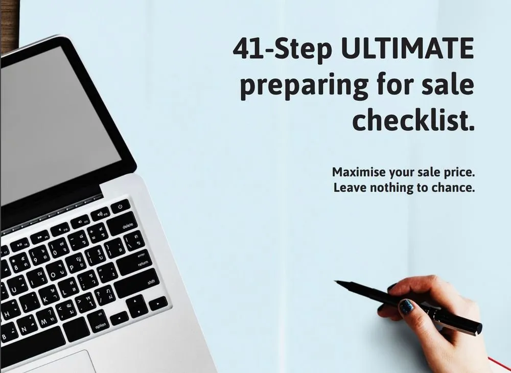 Image for 41-Step ULTIMATE preparing for sale checklist