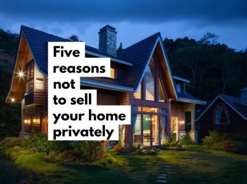 Five reasons not to sell your home privately in Queensland