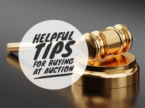 Helpful tips for buying property at Auction?